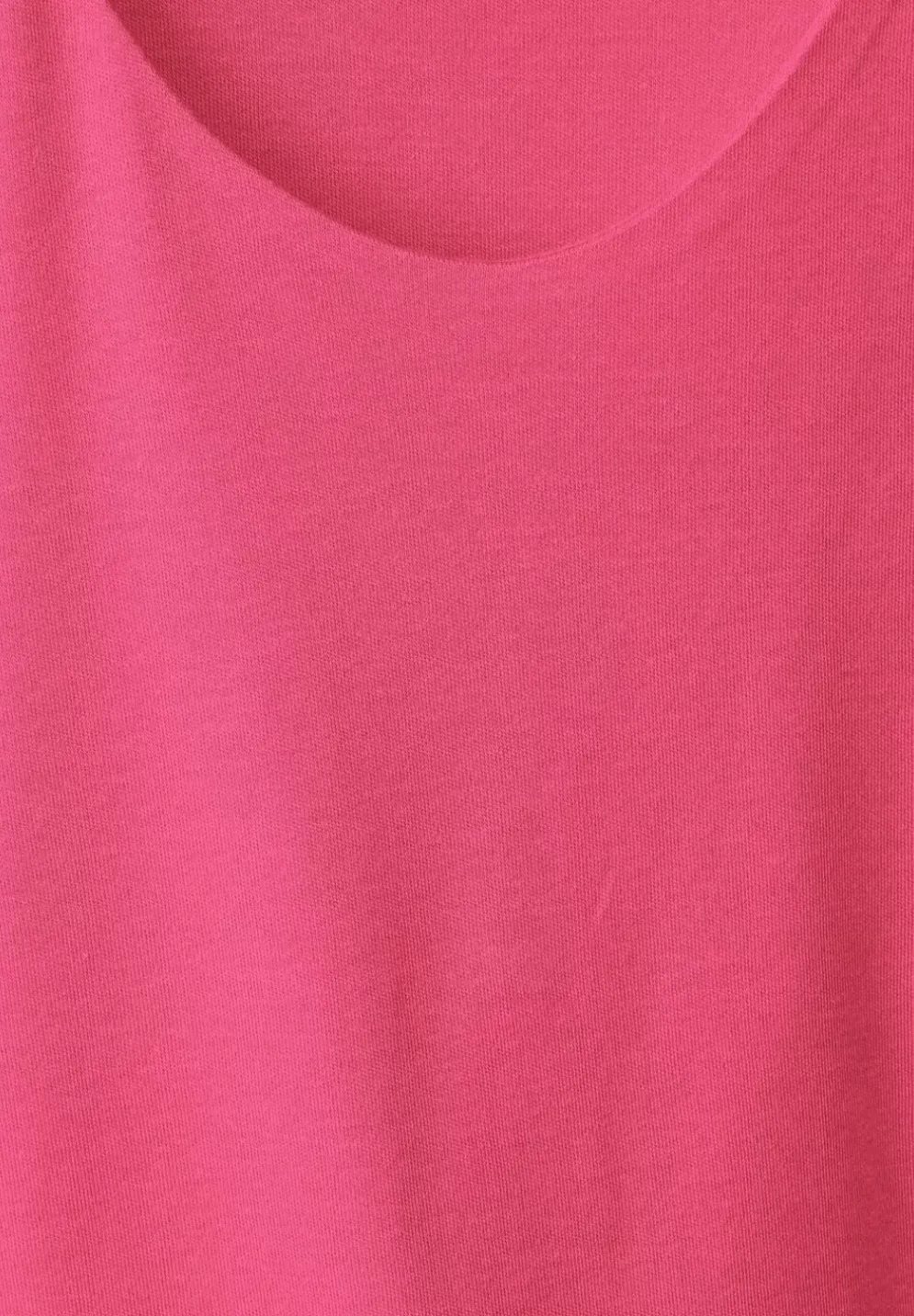 T-Shirt In Unifarbe