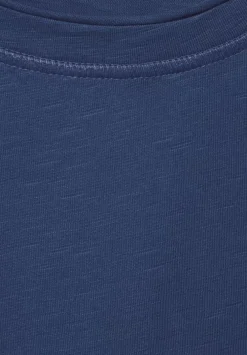 T-Shirt In Unifarbe
