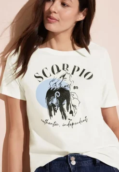 T-Shirt Mit Astro Print