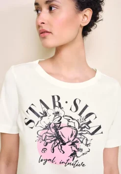 T-Shirt Mit Astro Print