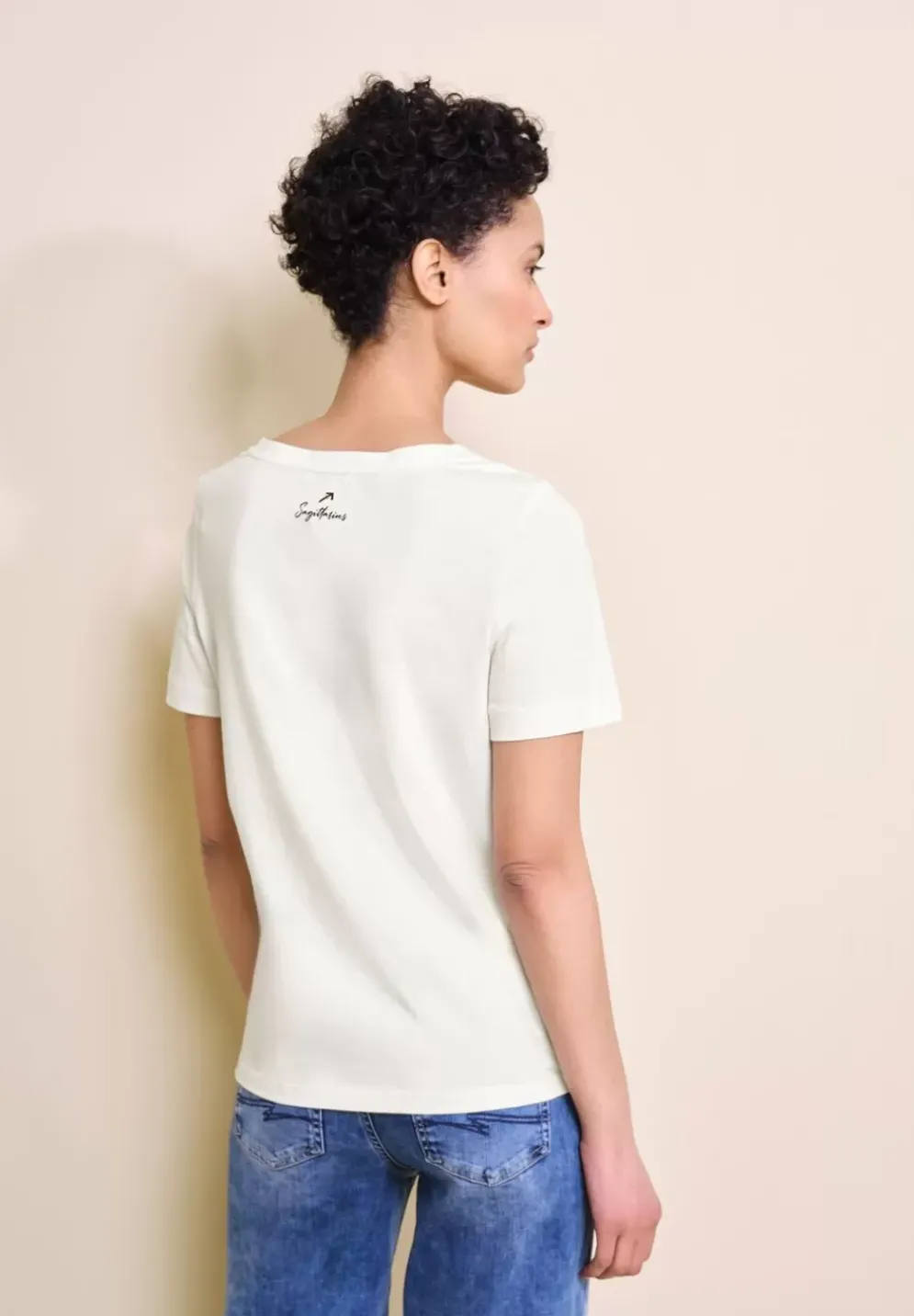 T-Shirt Mit Astro Print