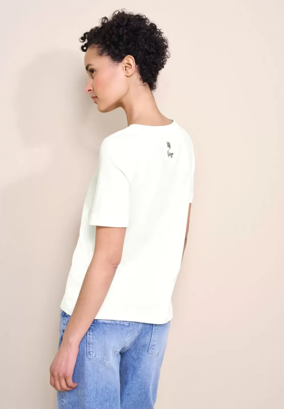 T-Shirt Mit Astro Print