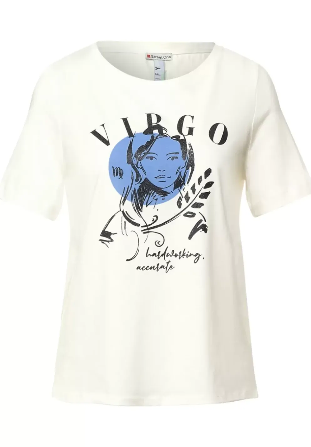 T-Shirt Mit Astro Print