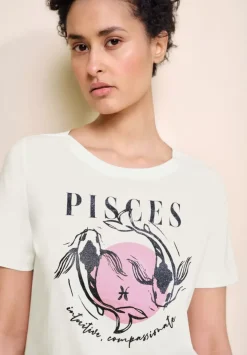 T-Shirt Mit Astro Print