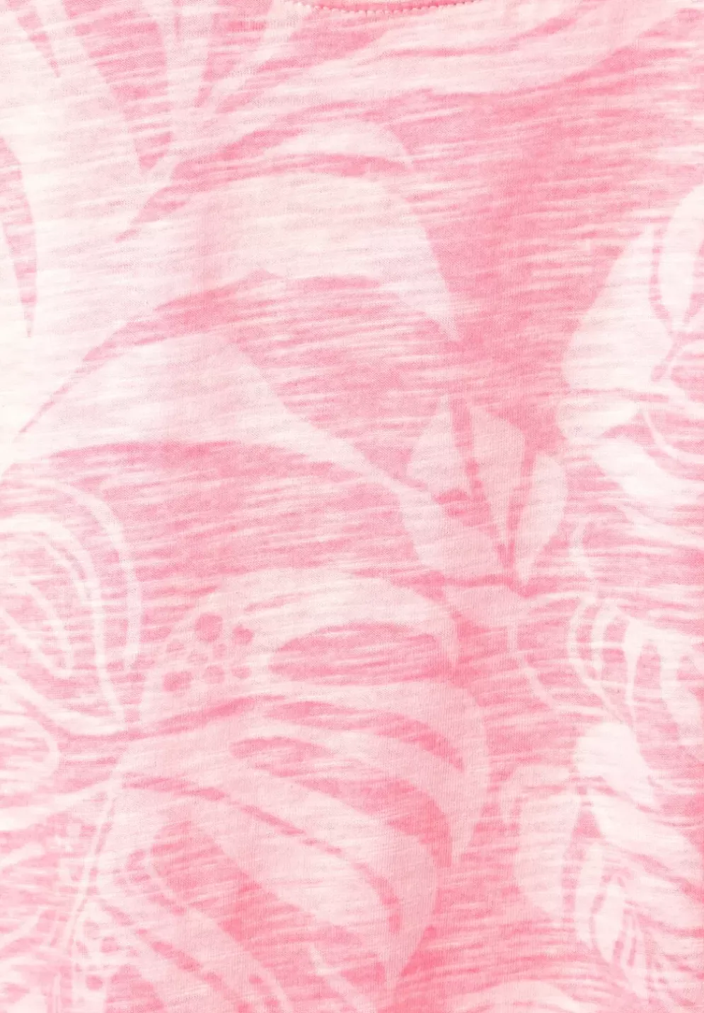 T-Shirt Mit Blatterprint
