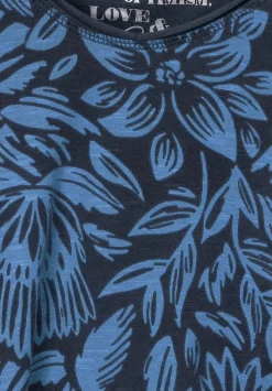 T-Shirt Mit Blumenmuster