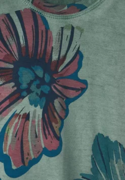 T-Shirt Mit Blumenprint