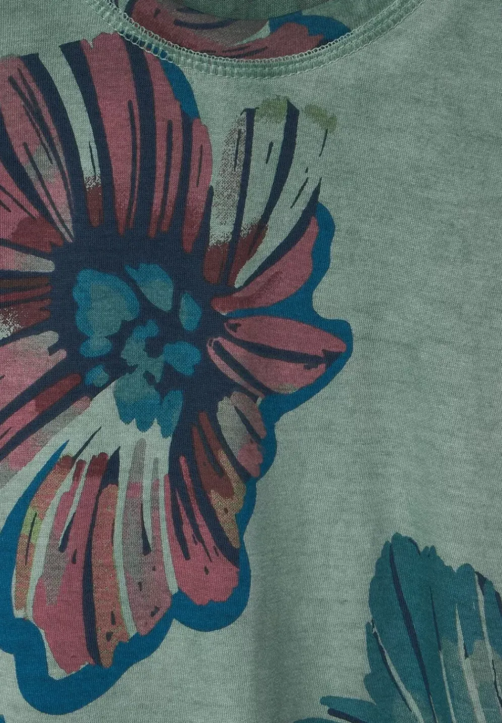 T-Shirt Mit Blumenprint