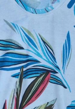 T-Shirt Mit Blumenprint