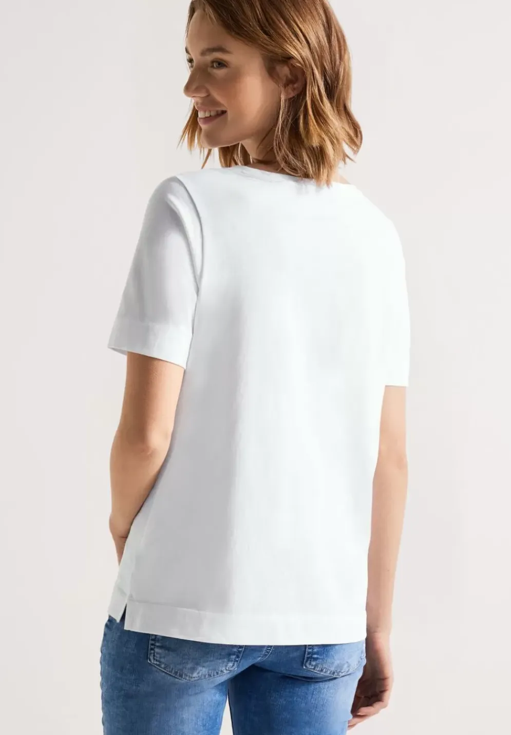 T-Shirt Mit Blumenprint
