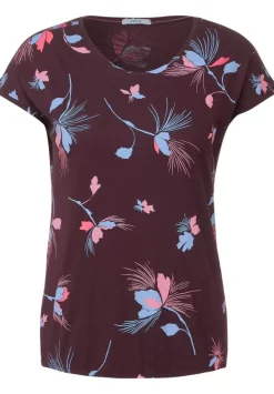 T-Shirt Mit Blumenprint