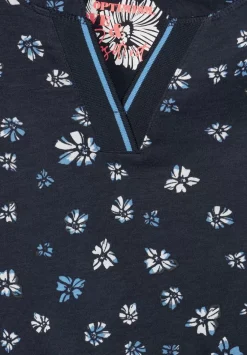 T-Shirt Mit Blumenprint