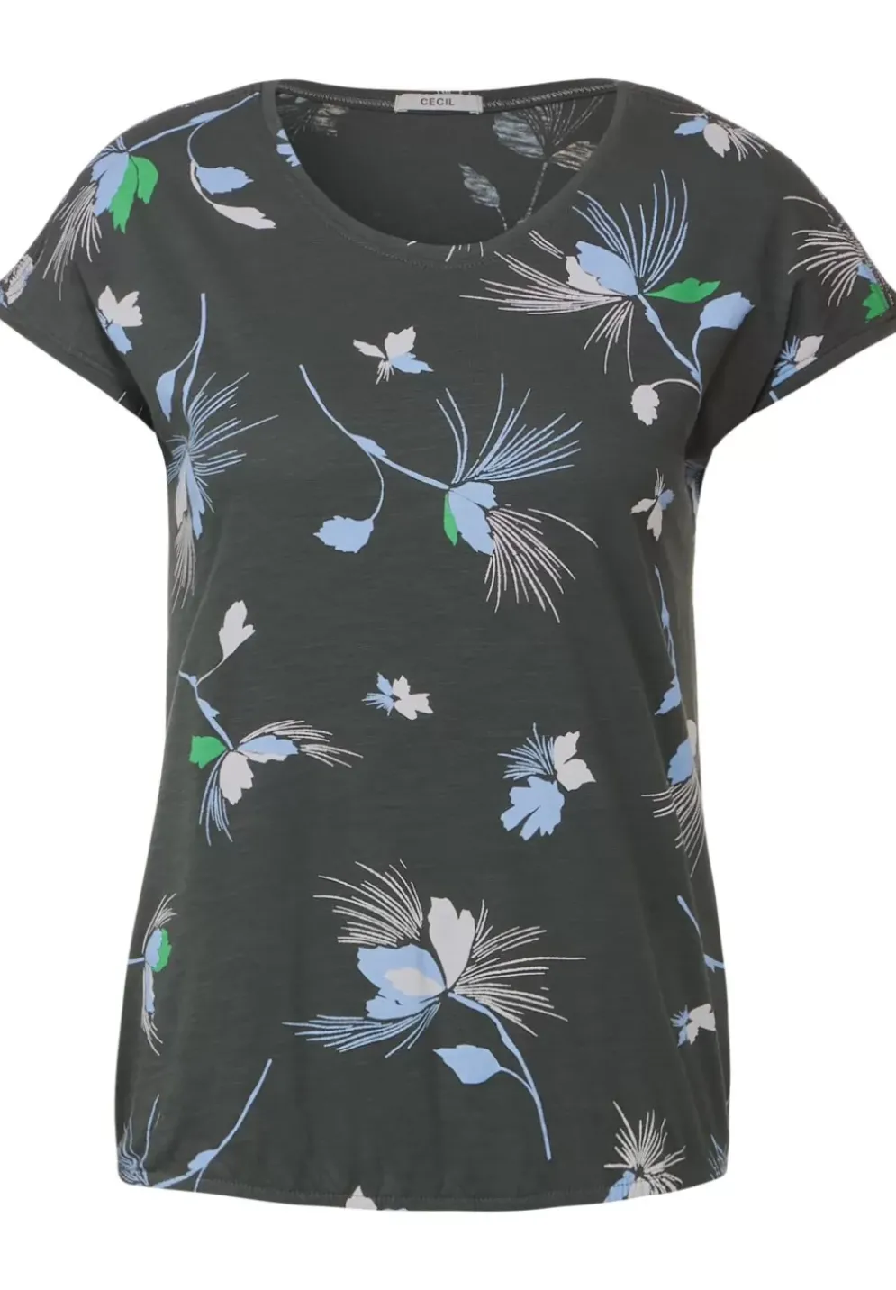 T-Shirt Mit Blumenprint
