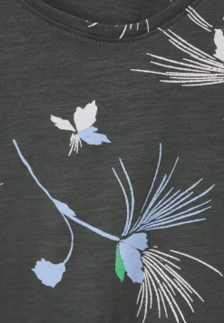 T-Shirt Mit Blumenprint