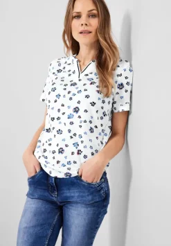 T-Shirt Mit Blumenprint