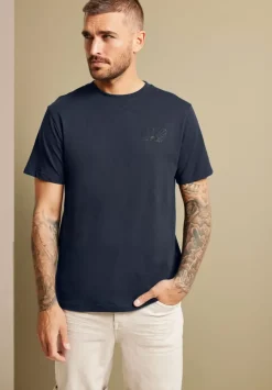 T-Shirt Mit Brustprint