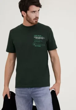T-Shirt Mit Brustprint