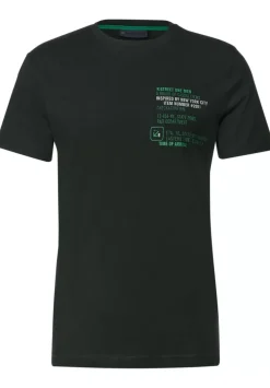 T-Shirt Mit Brustprint