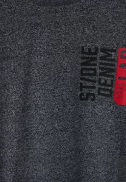 T-Shirt Mit Brustprint