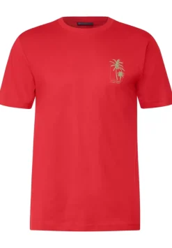 T-Shirt Mit Brustprint