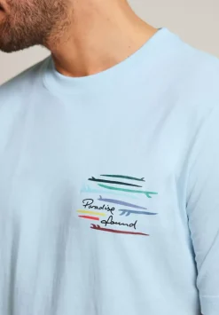 T-Shirt Mit Brustprint
