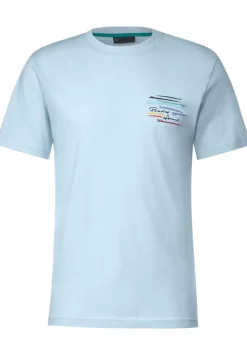 T-Shirt Mit Brustprint