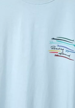 T-Shirt Mit Brustprint