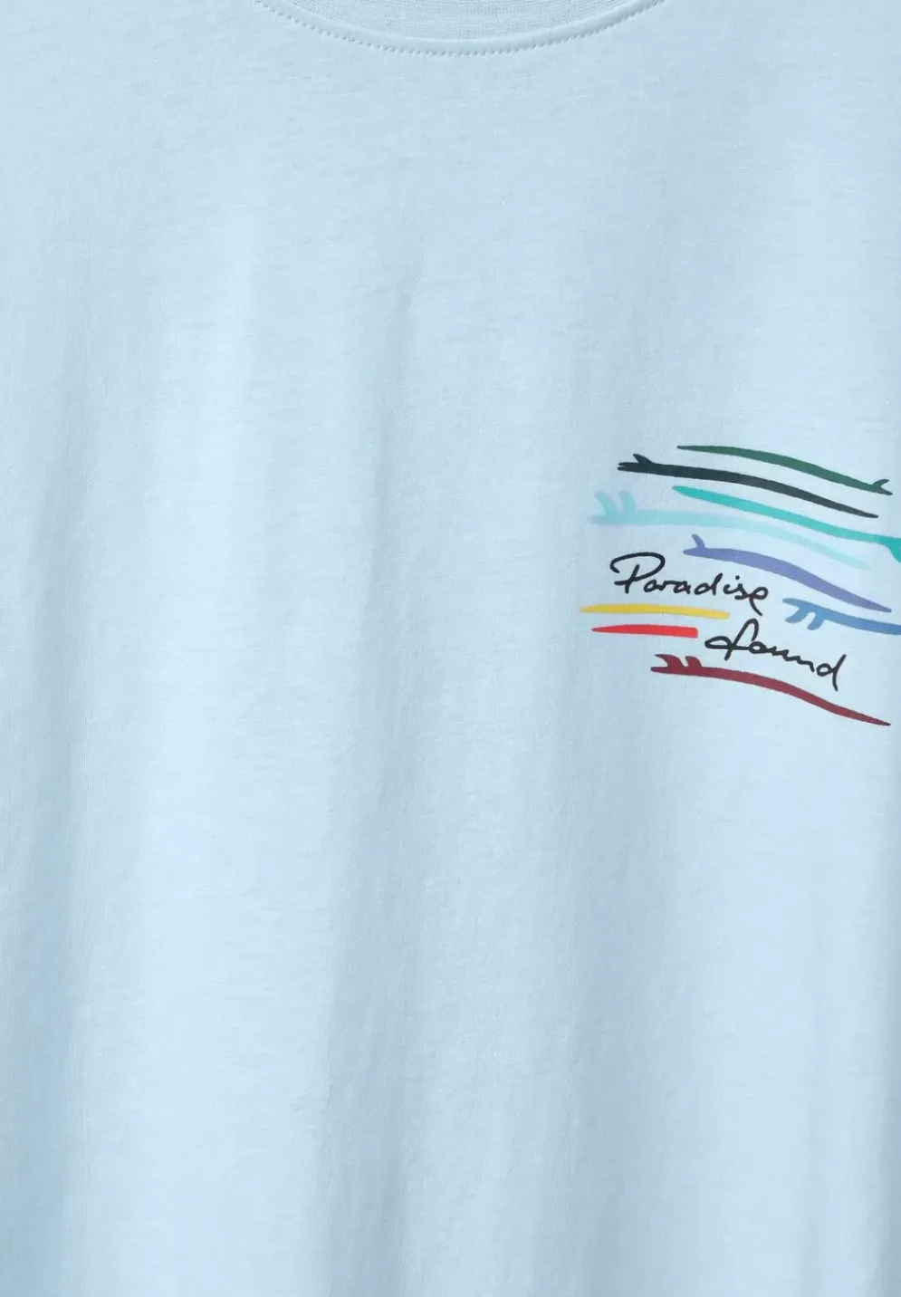 T-Shirt Mit Brustprint