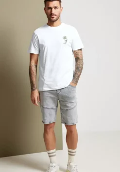 T-Shirt Mit Brustprint