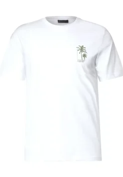 T-Shirt Mit Brustprint