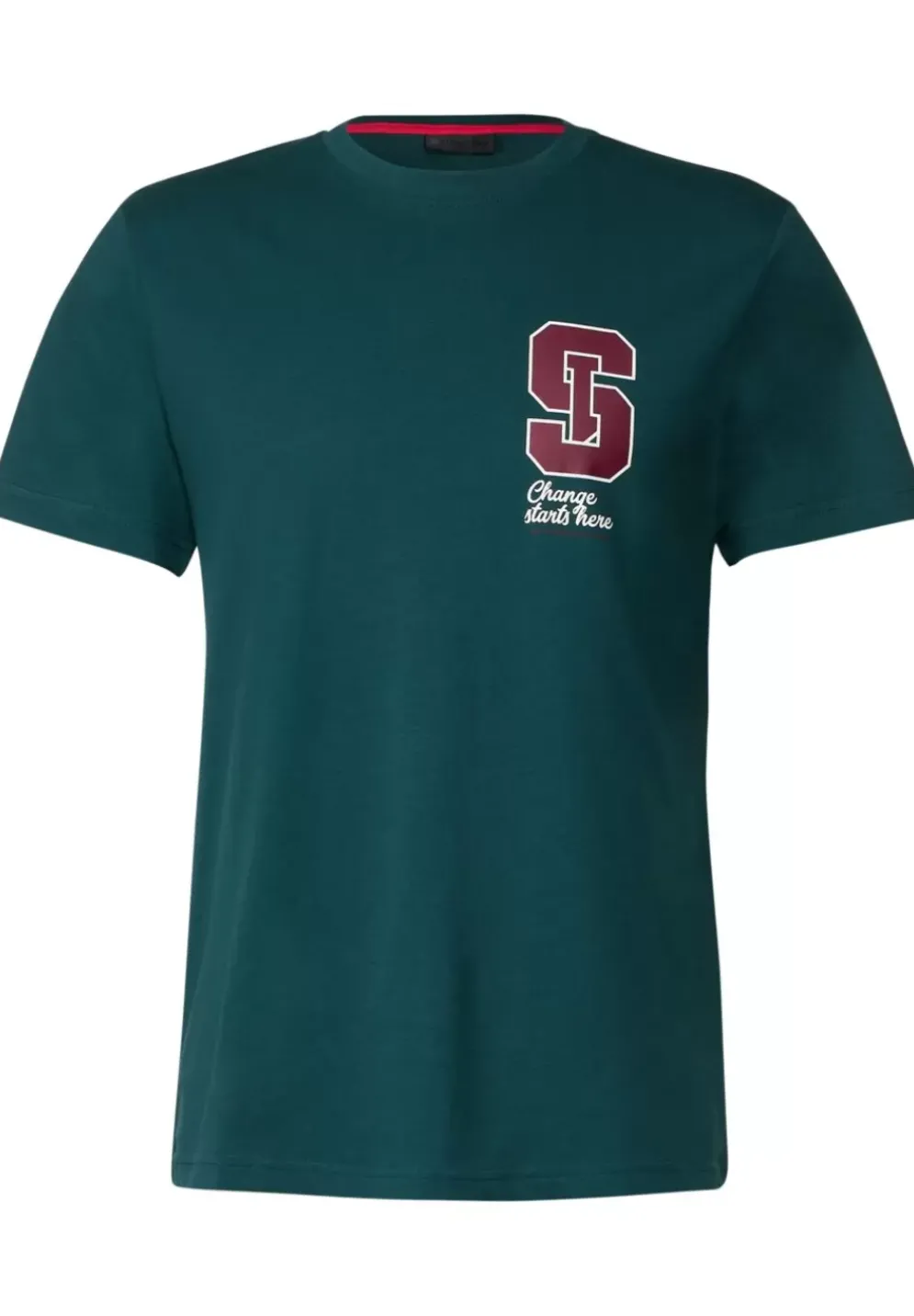 T-Shirt Mit Brustprint