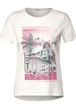 T-Shirt Mit City Fotoprint