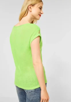 T-Shirt Mit Cut-Out Am Armel