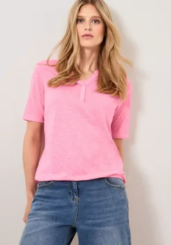 T-Shirt Mit Elastiksaum