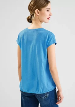 T-Shirt Mit Elastiksaum