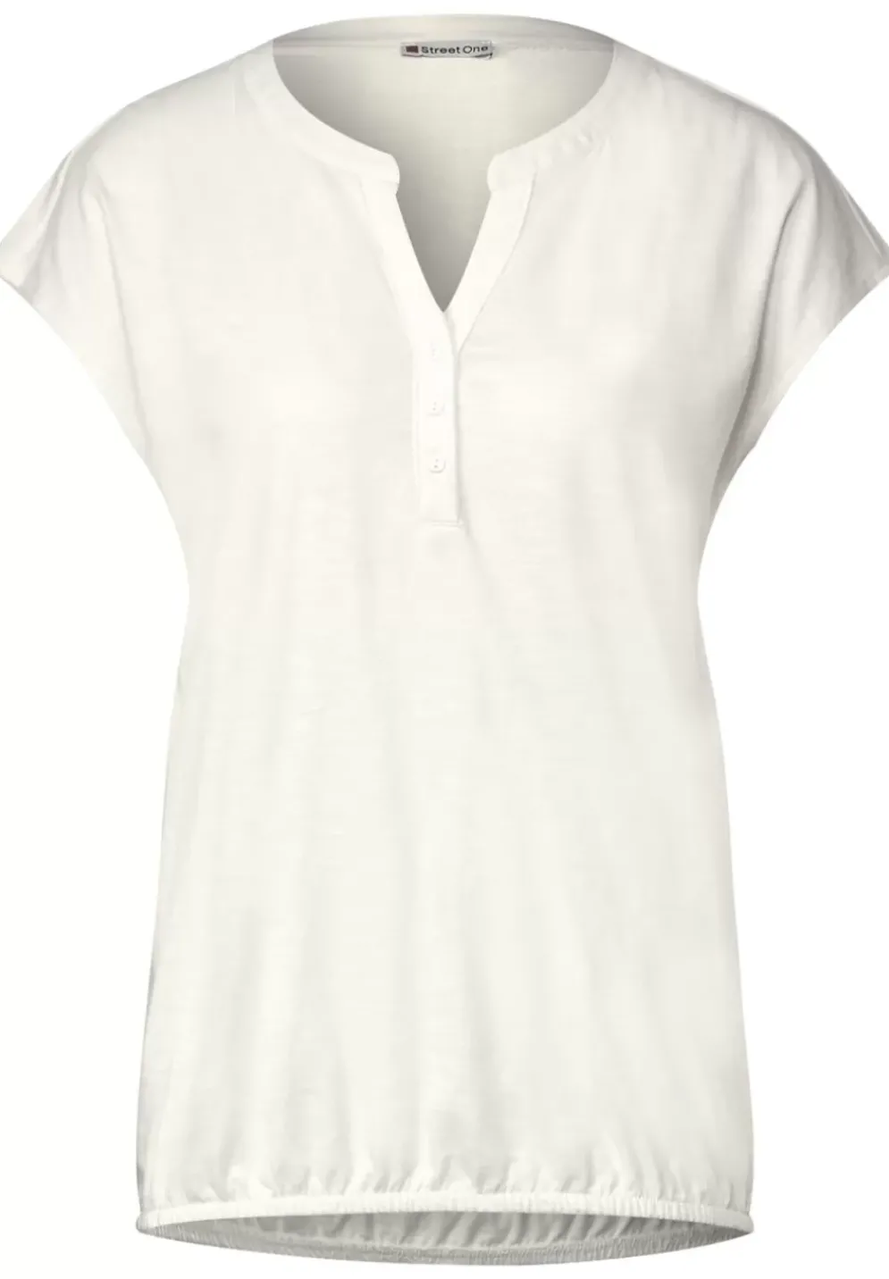 T-Shirt Mit Elastiksaum