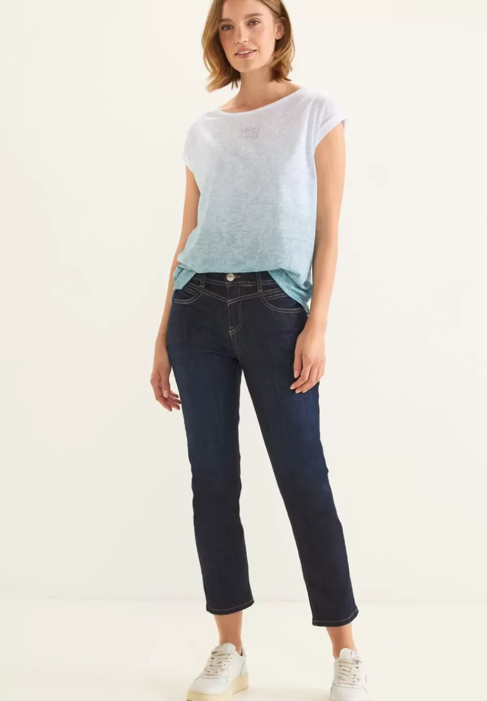 T-Shirt Mit Farbverlauf