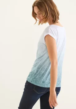 T-Shirt Mit Farbverlauf