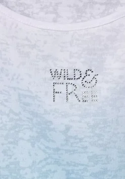 T-Shirt Mit Farbverlauf