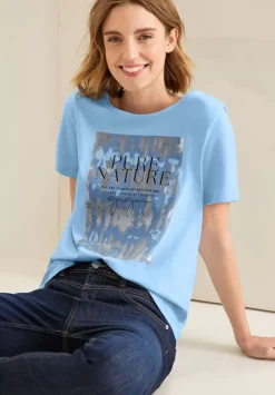 T-Shirt Mit Folienprint