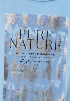T-Shirt Mit Folienprint