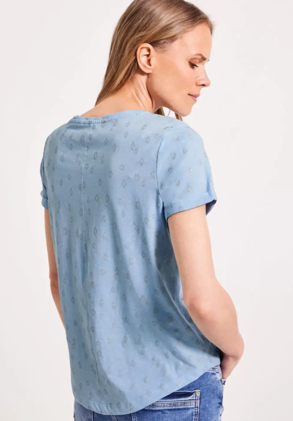 T-Shirt Mit Folienprint