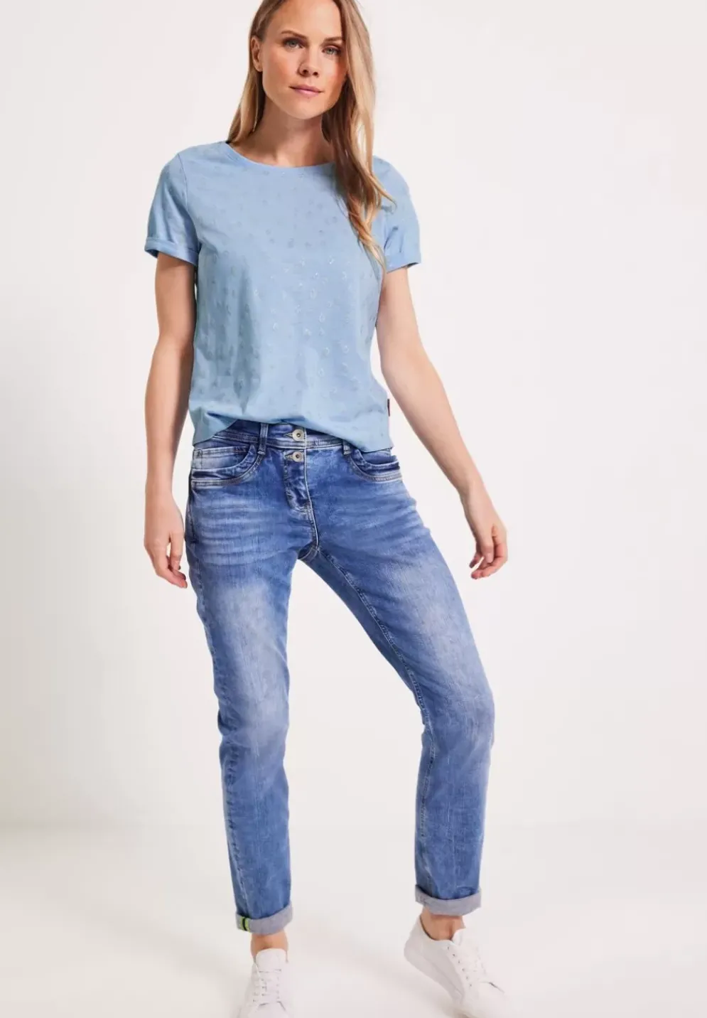 T-Shirt Mit Folienprint