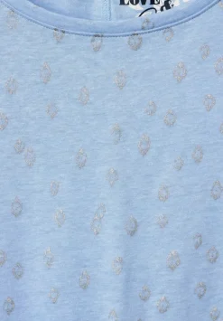 T-Shirt Mit Folienprint