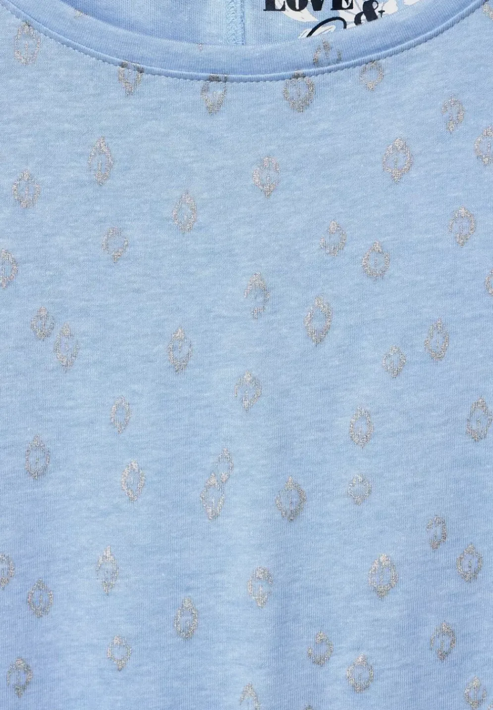 T-Shirt Mit Folienprint