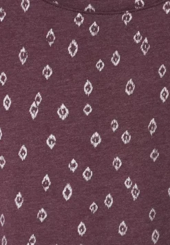T-Shirt Mit Folienprint