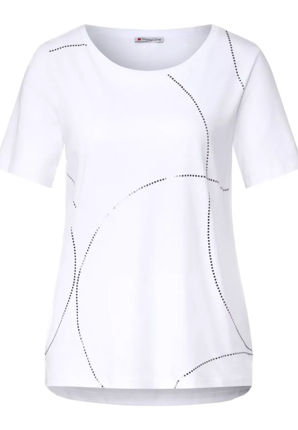 T-Shirt Mit Folienprint