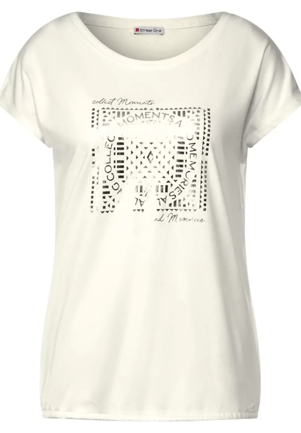 T-Shirt Mit Folienprint