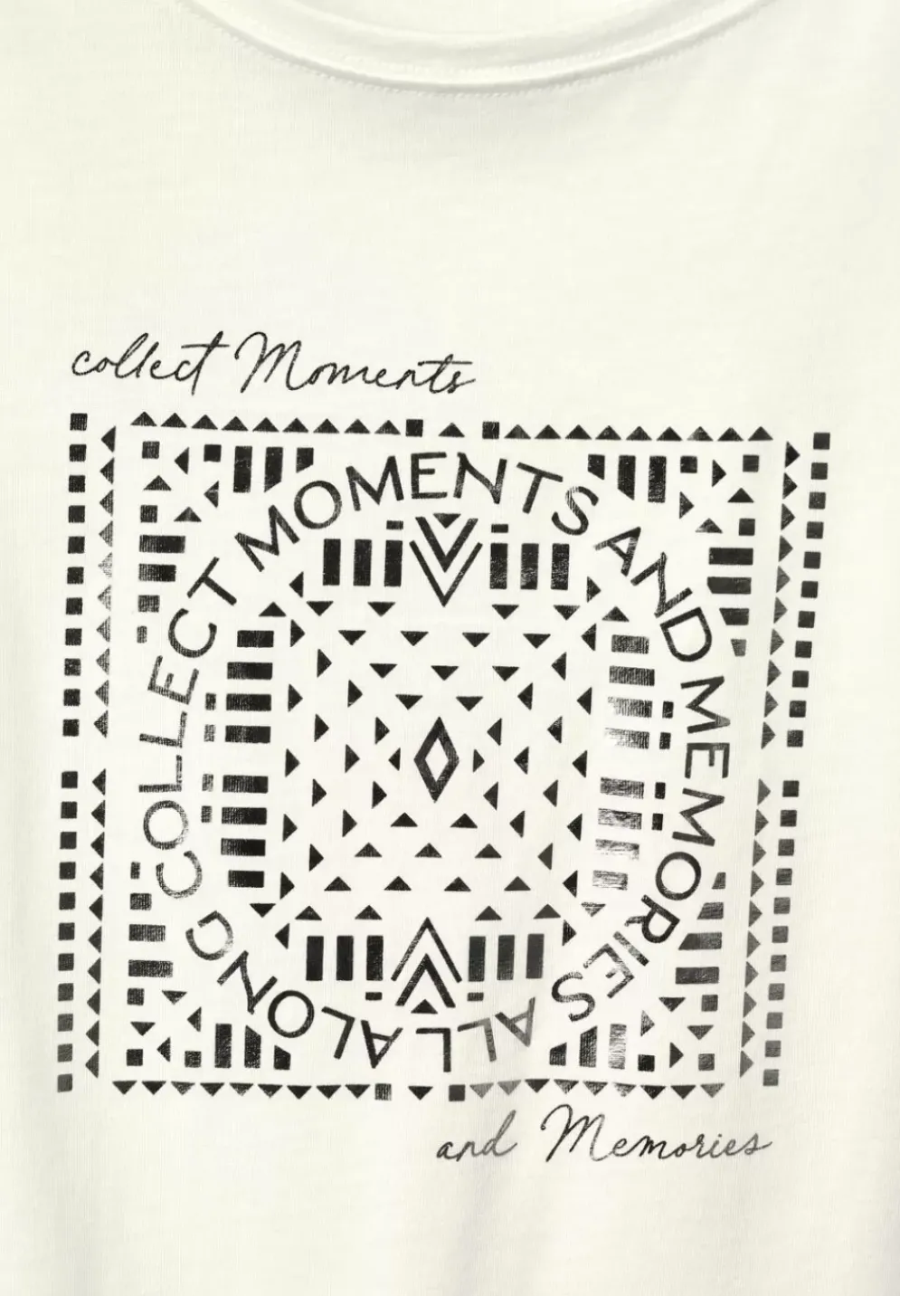 T-Shirt Mit Folienprint