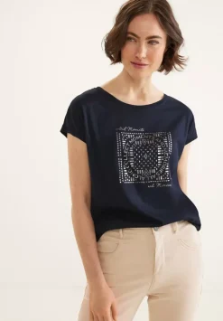 T-Shirt Mit Folienprint